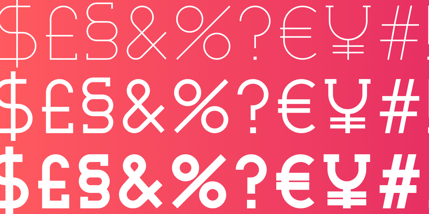 Ejemplo de fuente Nokio Slab Bold Italic